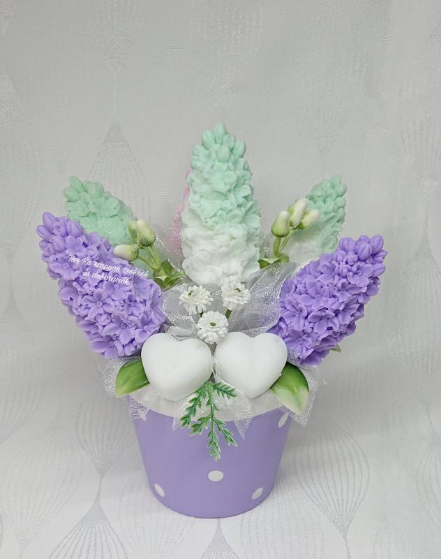 Orgona szappanvirág csokor