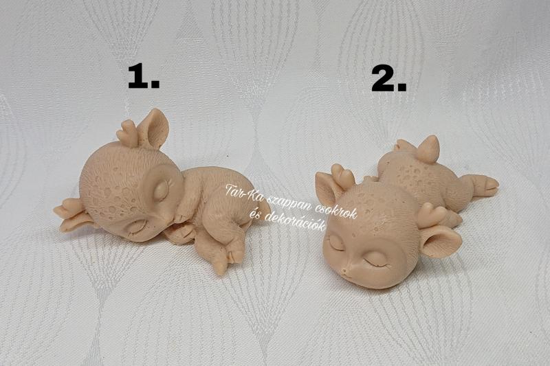 Őzike szappan díszek
