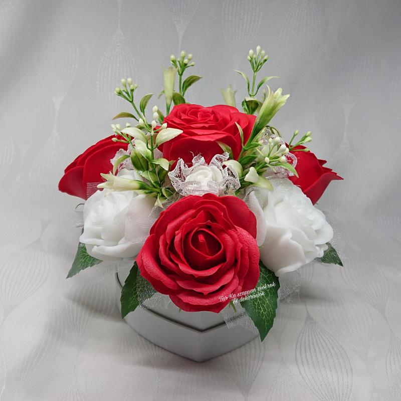 Szappan rózsa box