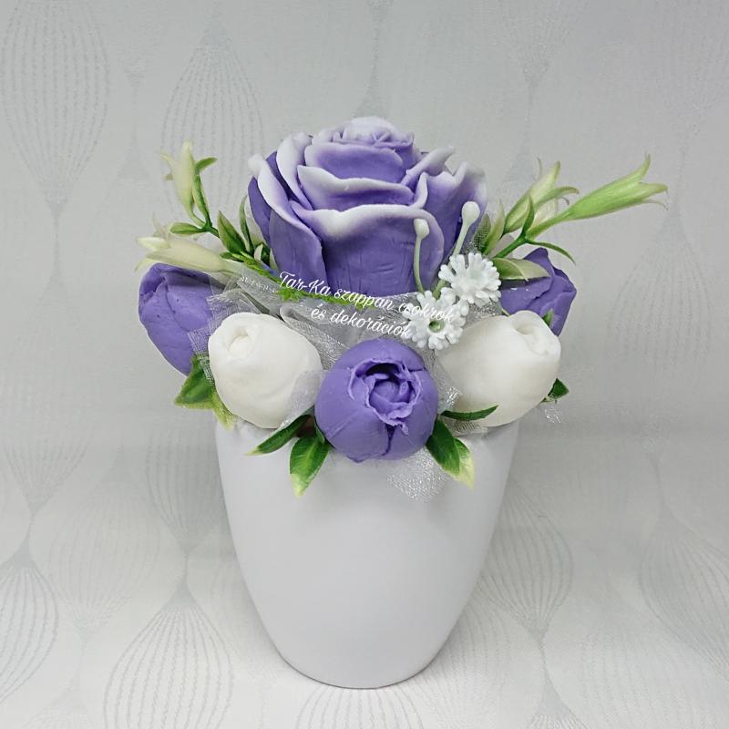 Szappanvirág csokrok