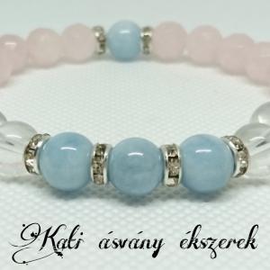 Boldogság fokozására, ellazulásra és depresszió elleni ásvány karkötő