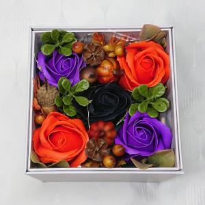 Extra csoda doboz: világító szappanrózsa csokor