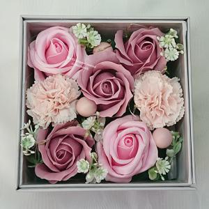 Extra csoda doboz: világító szappanvirág csokor