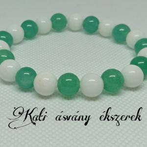 Ferencvárosi TC  ásvány karkötő