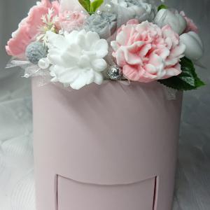 Fiókos illatos szappan virágbox