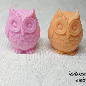 Illatos bagoly szappan dísz