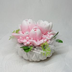 Illatos tulipán szappan csokor