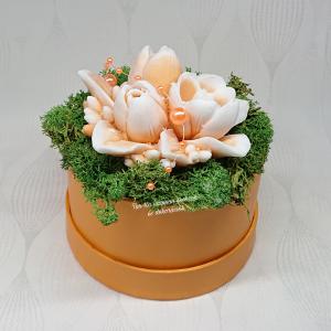 Illatos tulipán szappan csokor