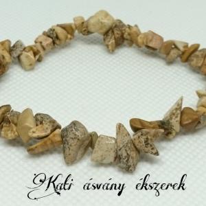 Képjáspis ásvány karkötő
