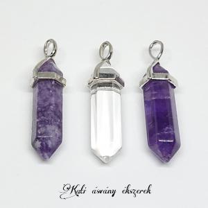 Kétcsúcs ásvány medálok