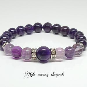 Koronacsakra erősítő ásvány karkötő