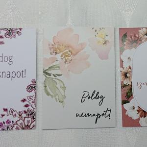 Közepes kisérőkártyák