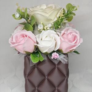 Különleges szappanrózsa csokor