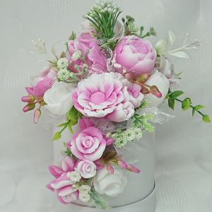 Különleges szappanvirág csokor