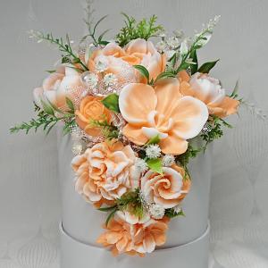 Különleges szappanvirág csokor virágbolt illattal