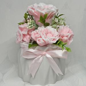 Magnólia illatú szappanvirág csokor