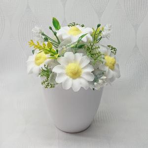 Margaréta szappanvirág csokor