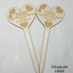 Mindig együtt, egymás mellett.... beszúrós fa tábla