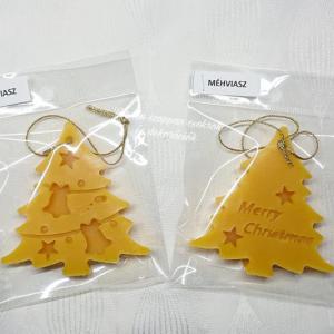 Nagy akasztható méhviasz karácsonyfa illatviaszok