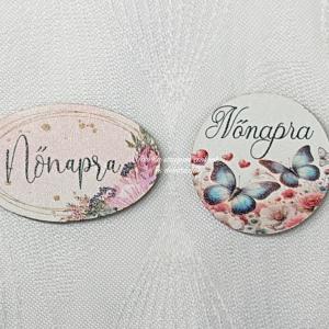 Nőnapra fa táblák