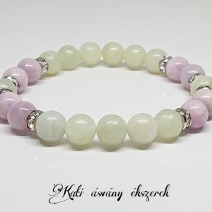 Szívcsakra erősítő ásvány karkötő