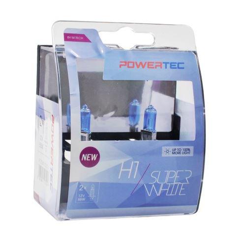 Powertec H1 Super White 100% more light izzók