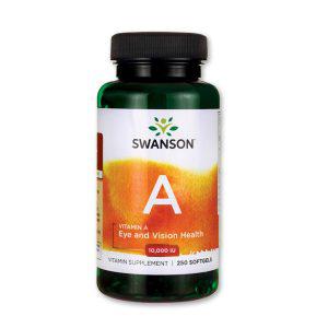 A-vitamin 10000NE (250 kapszula) - Swanson