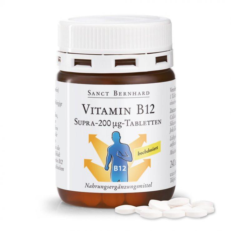 B12-vitamin Supra S.Bernhard 240 db tabletta