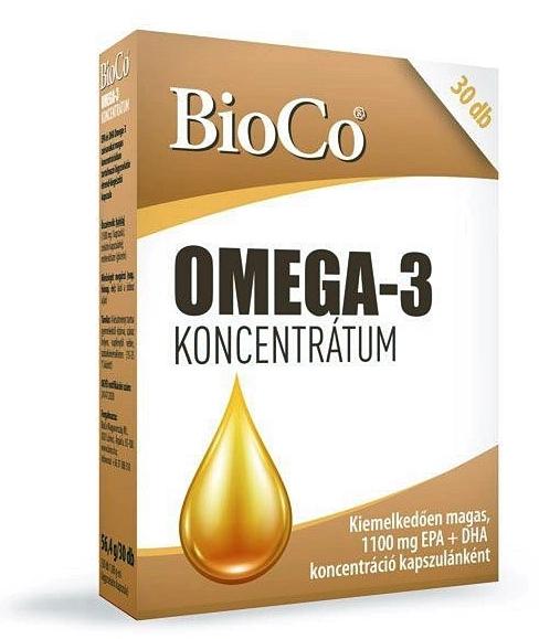 BioCo Omega-3 koncentrátum kapszula – 30db