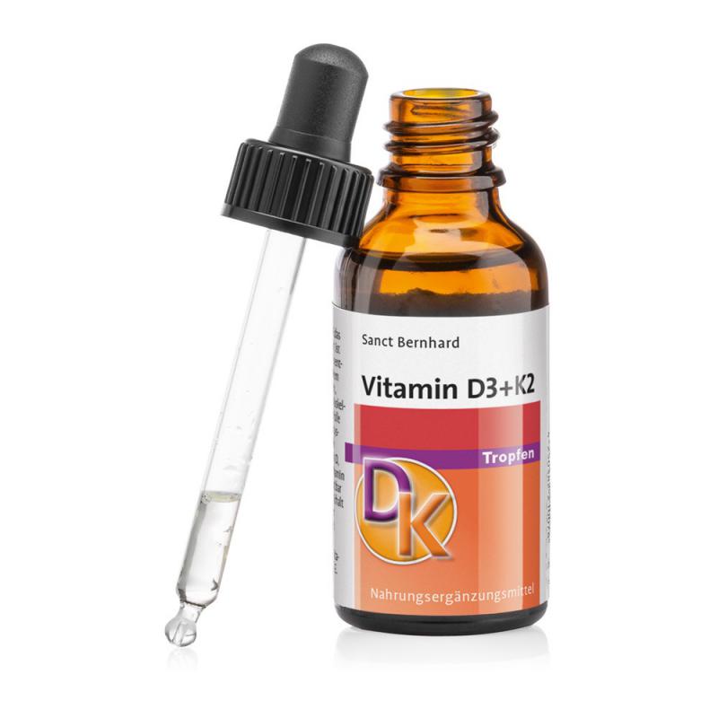 D3-vitamin+K2 csepp S.Bernhard 30ml