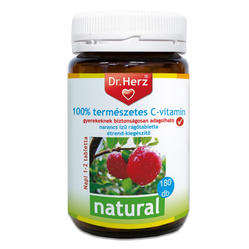 DR Herz 100% természetes C-vitamin Acerolából