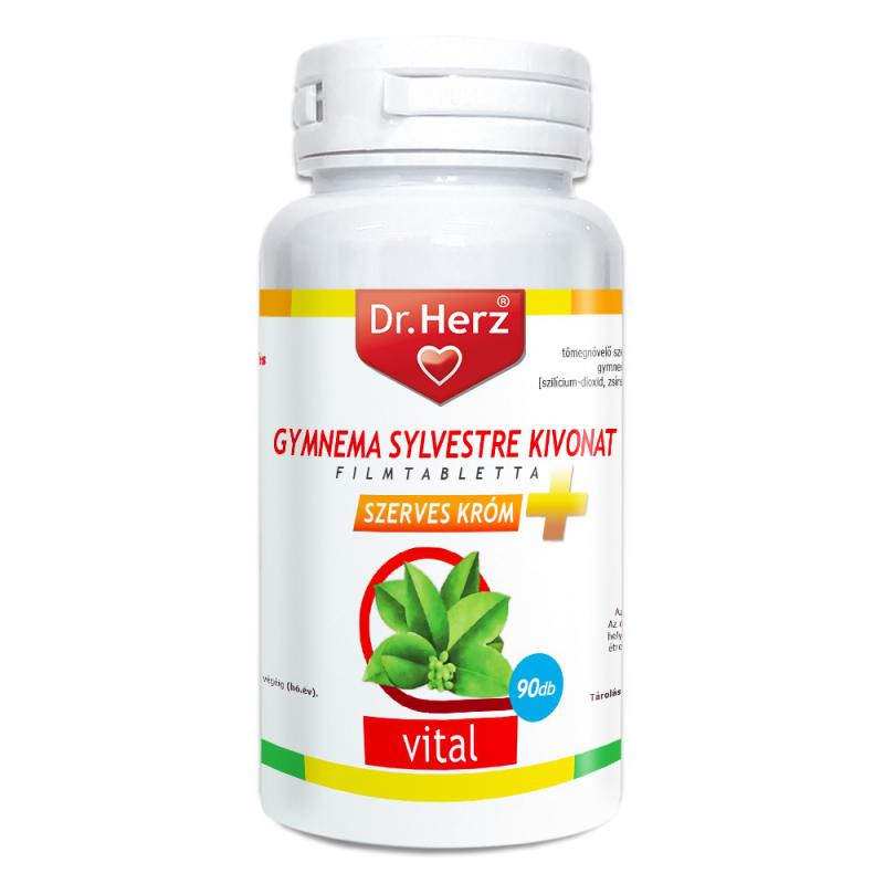 DR Herz Gymnema Sylvestre + Szerves króm 90db tabletta