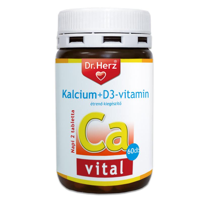 DR Herz Kalcium+D3 vitamin 60 db tabletta