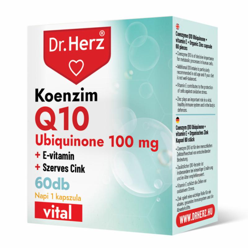 DR Herz Koenzim Q10 100 mg 60 db kapszula