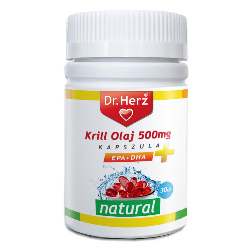 DR Herz Krill-Olaj 500mg 30db kapszula
