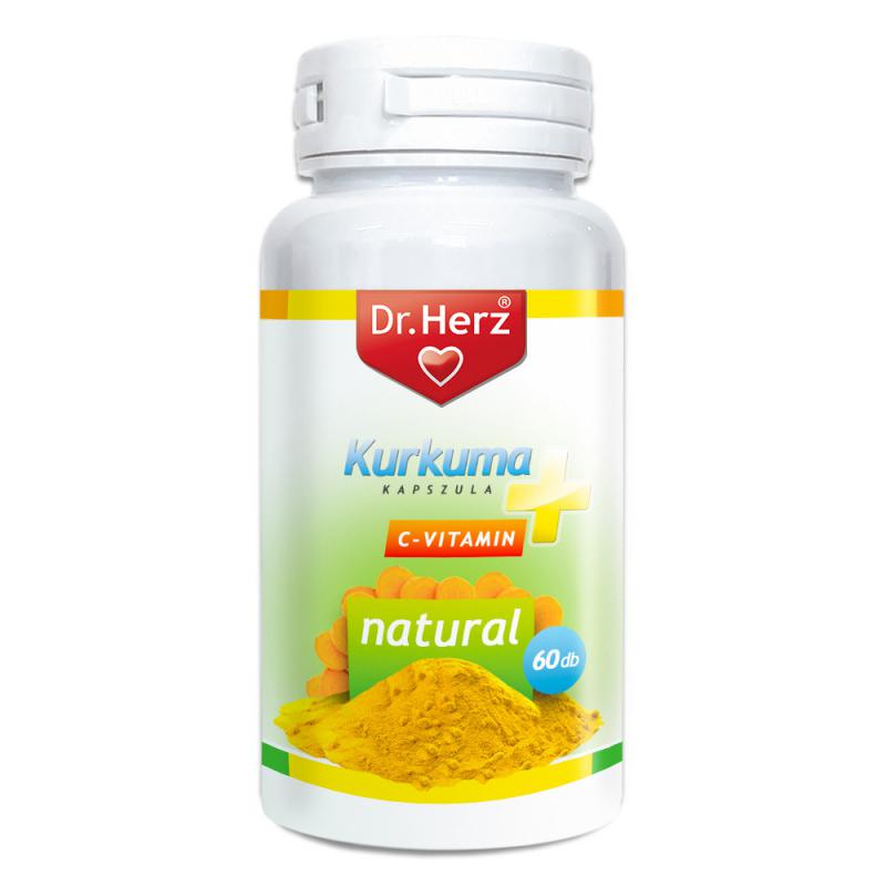 DR Herz Kurkuma+C-vitamin 60 db kapszula