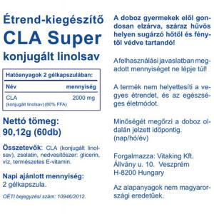 CLA Super 2000mg (60) – Vitaking