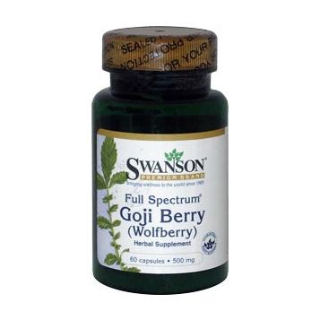 Goji Berry 500mg (60) – Swanson