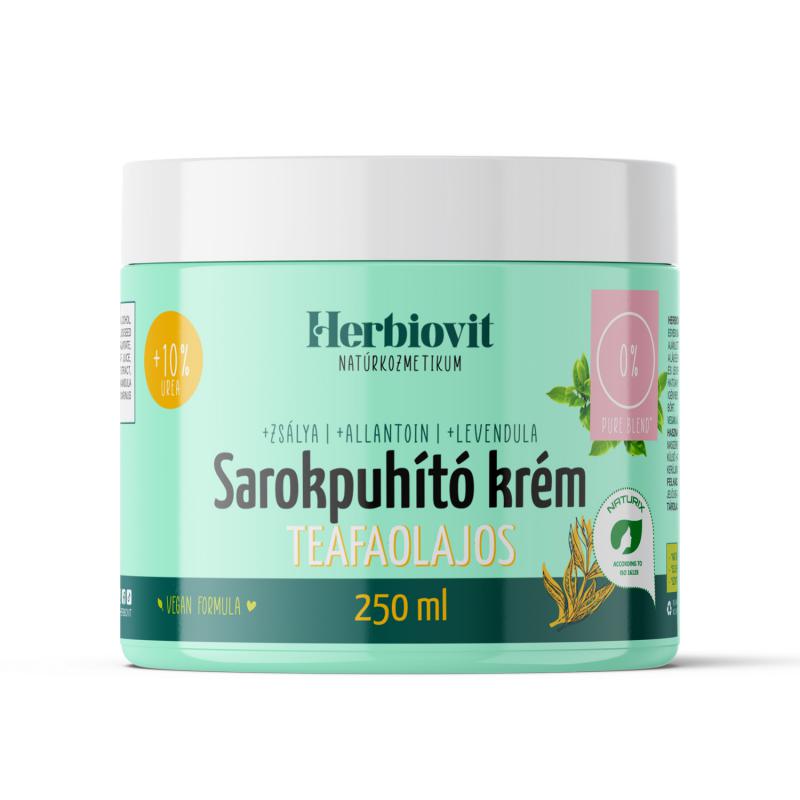 Herbiovit Sarokpuhító krém teafaolajos 250 ml