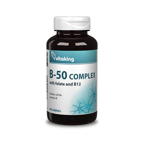 Mega B-50 komplex (60 tabletta) - Vitaking