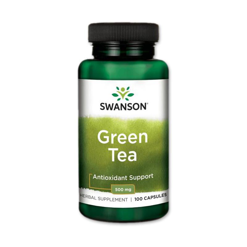 Zöld tea kivonat 500mg (100 kapszula) - Swanson