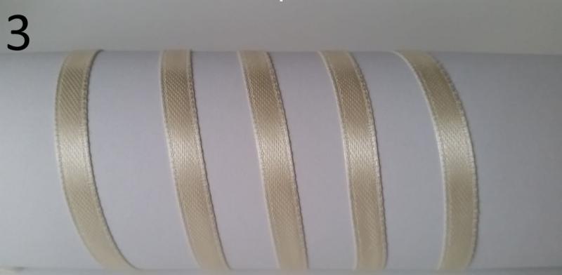 10SZS03 - 10mm-es szatén szalag – vaj 3.