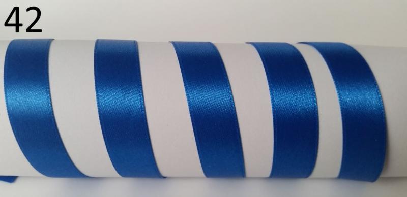 10SZS42 - 10mm-es szatén szalag – királykék 42.