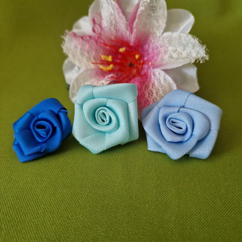 12db Szalag RÓZSA 35mm-es - világoskék, mentazöld, királykék