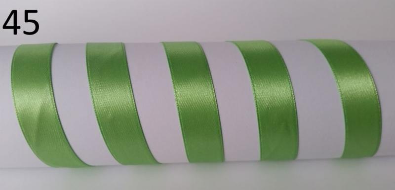 13SZS65 - 13mm-es szatén szalag - sötét almazöld 65. - 140cm