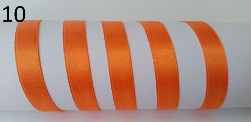 16SZS09 - 16mm-es szatén szalag – élénk narancs 9.