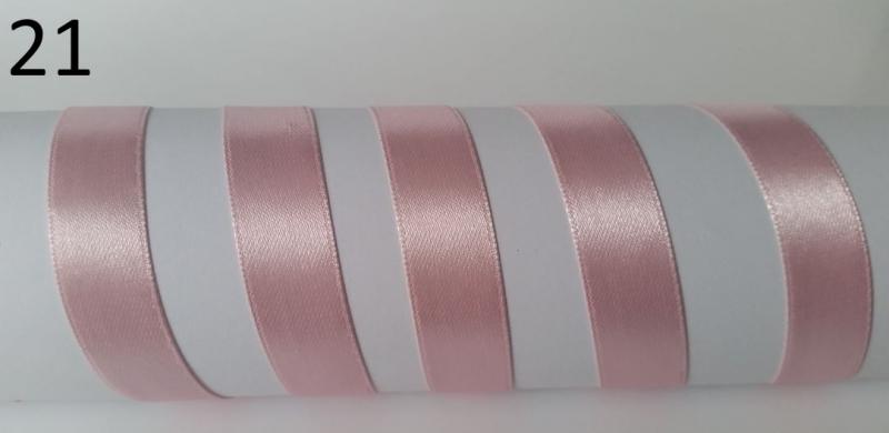 16SZS21 - 16mm-es Kétoldalas szatén szalag - rózsaszín 21.