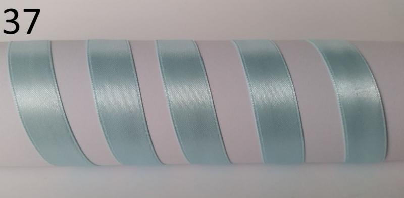 16SZS37 - 16mm-es szatén szalag - halvány türkiz 37.