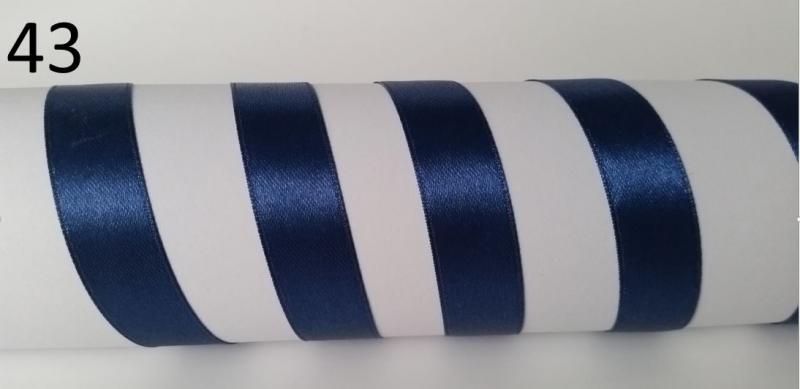 20SZS43 - 20mm-es szatén szalag - sötétkék 43.