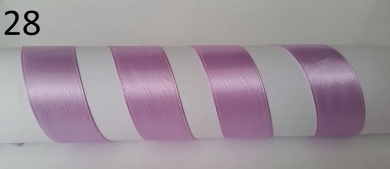 25SZS28 - 25mm-es szatén szalag - középlila 28.